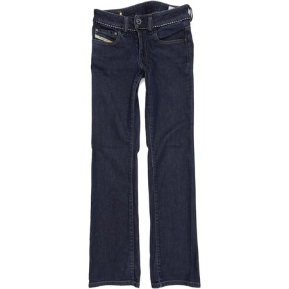 Diesel Ronhary Women Blue Straight Regular Stretch Jeans W27 L32