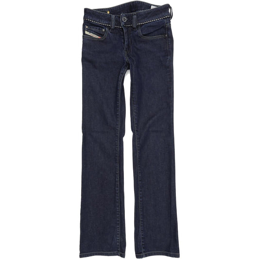 Diesel Ronhary Women Blue Straight Regular Stretch Jeans W27 L32
