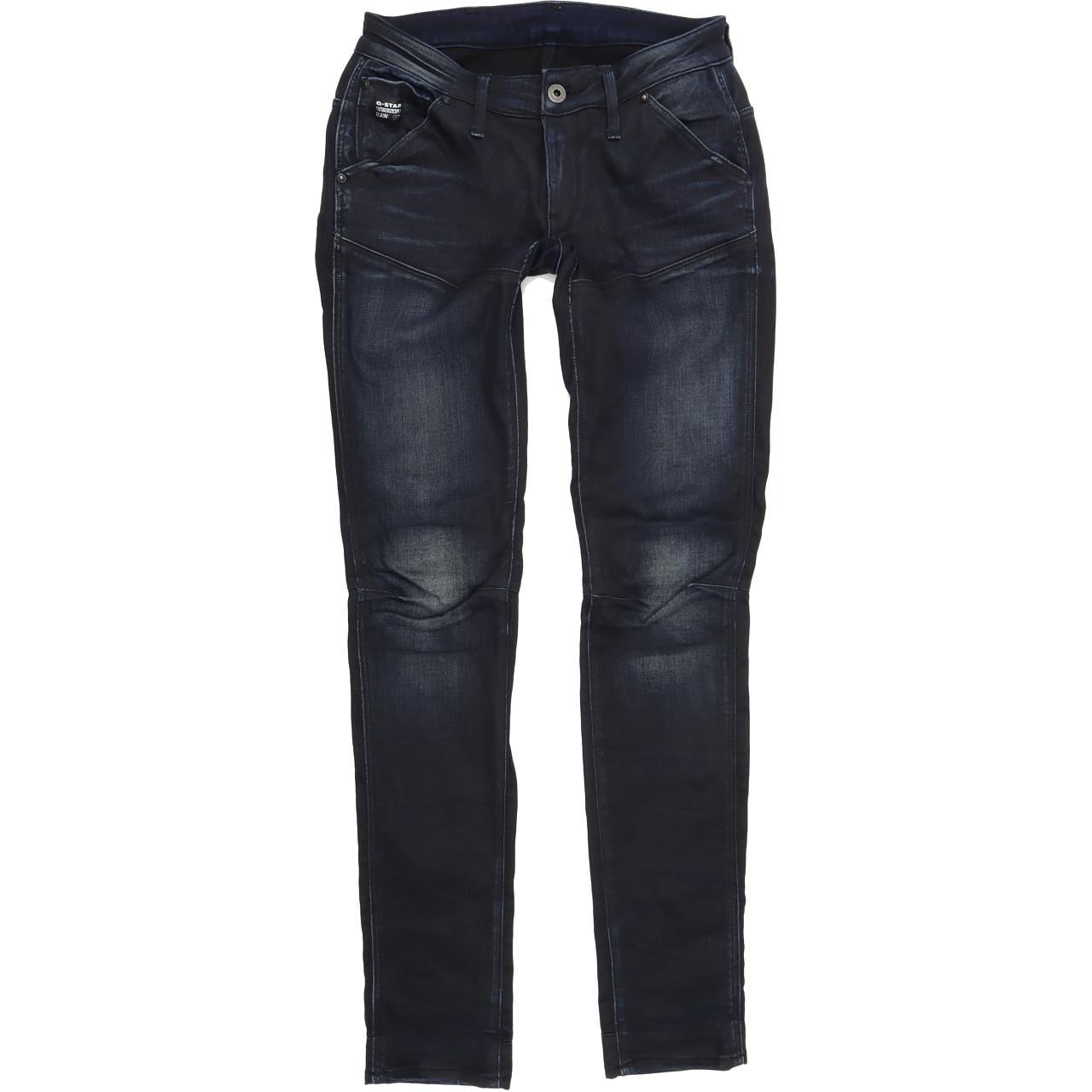 Levi's 5620 Women Blue Tapered Slim Stretch Jeans W27 L32