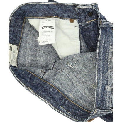 G-Star 3301 Women Blue Straight Regular Stretch Jeans W26 L34