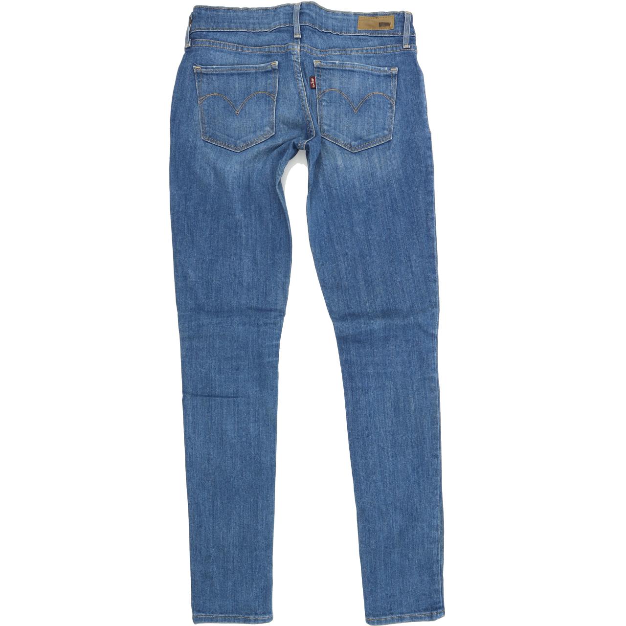 Levi's Demi Curve Men Blue Skinny Slim Stretch Jeans W25 L32