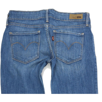 Levi's Demi Curve Men Blue Skinny Slim Stretch Jeans W25 L32
