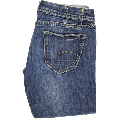 G-Star Core Women Blue Skinny Slim Stretch Jeans W30 L32