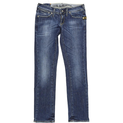G-Star Core Women Blue Skinny Slim Stretch Jeans W30 L32