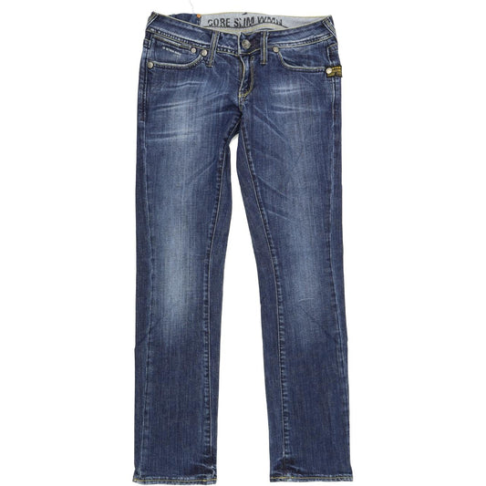 G-Star Core Women Blue Skinny Slim Stretch Jeans W30 L32