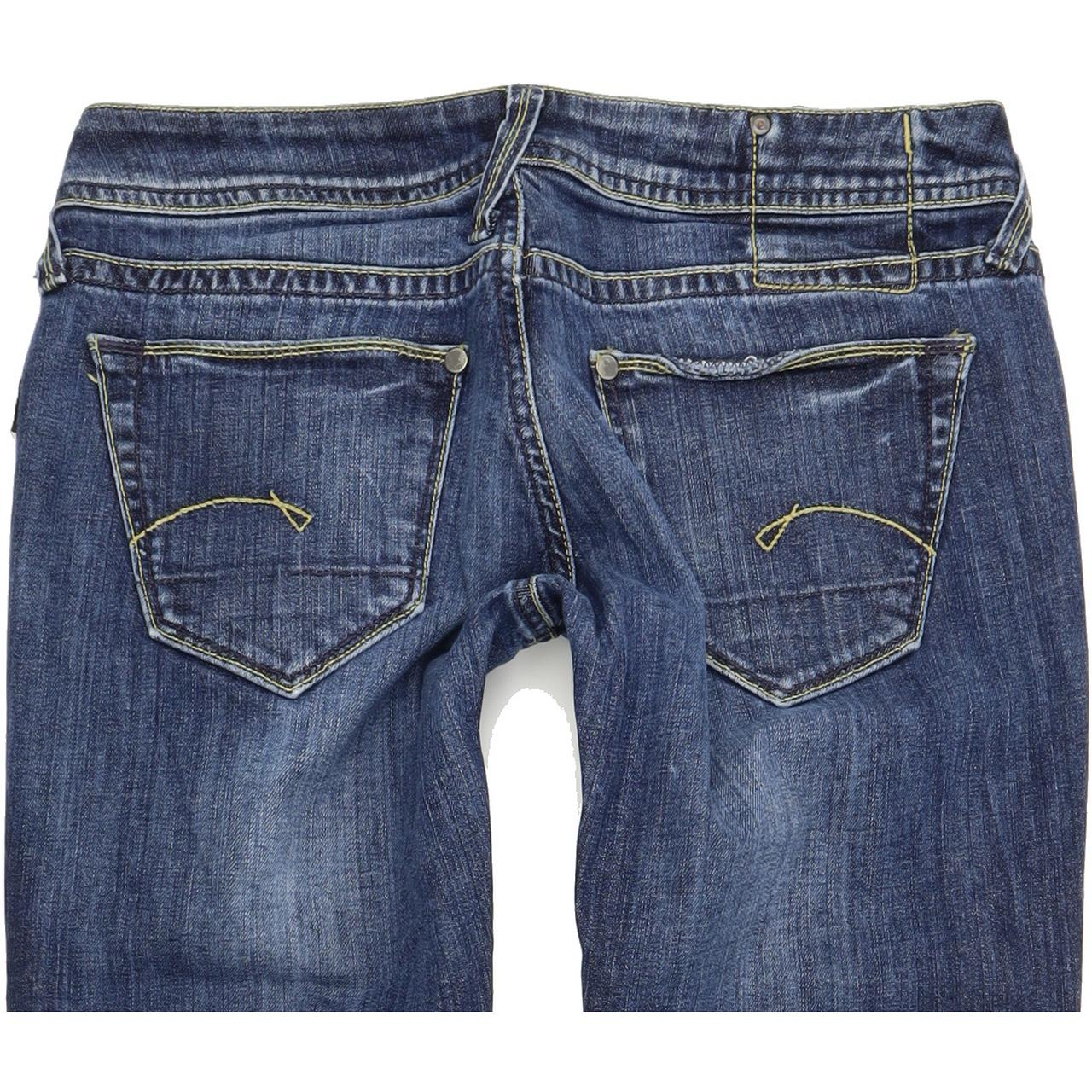 G-Star Core Women Blue Skinny Slim Stretch Jeans W30 L32