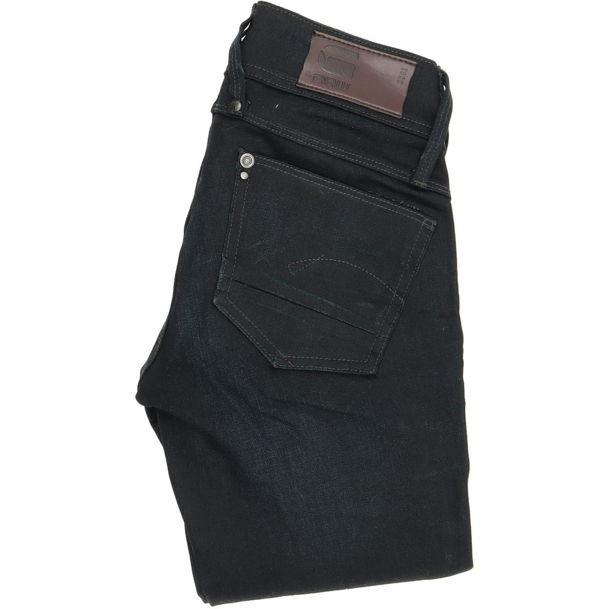 G-Star Lynn Women Blue Skinny Slim Stretch Jeans W24 L30
