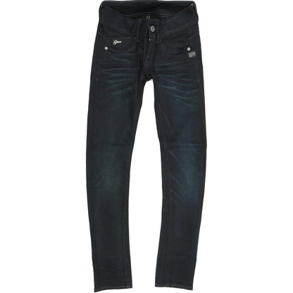 G-Star Lynn Women Blue Skinny Slim Stretch Jeans W24 L30