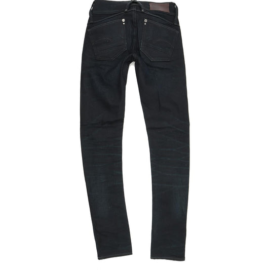 G-Star Lynn Women Blue Skinny Slim Stretch Jeans W24 L30
