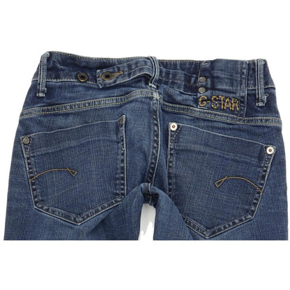 G-Star Midge Women Blue Straight Regular Stretch Jeans W26 L32