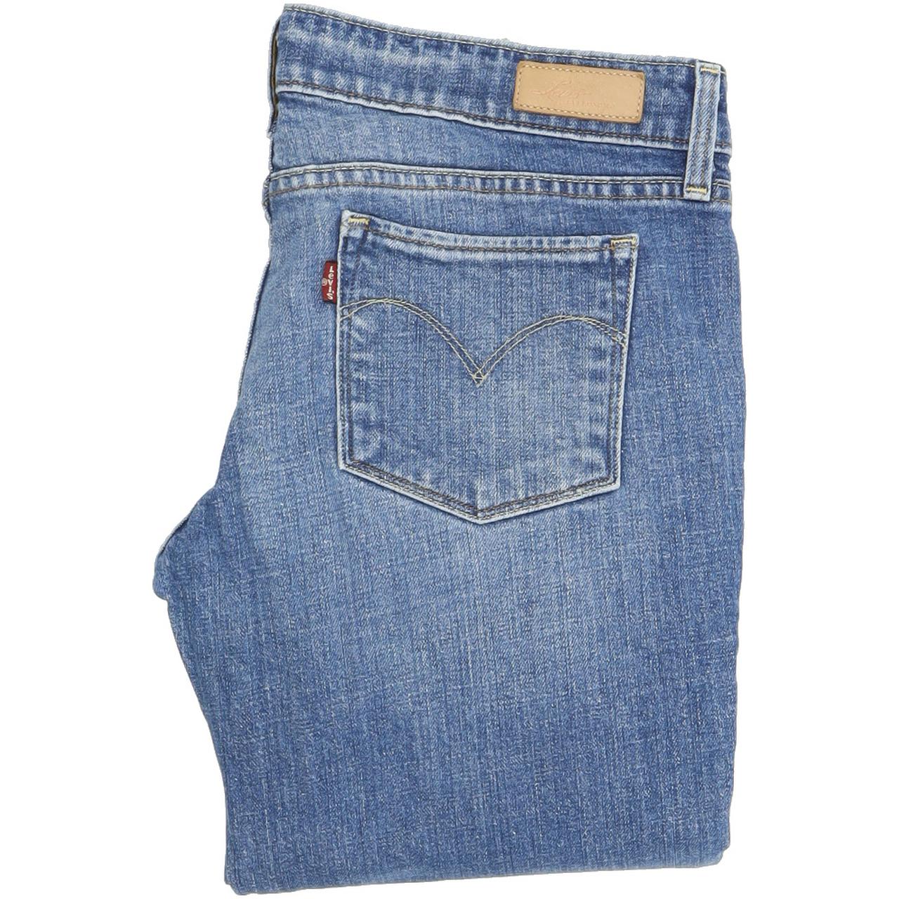 Levi's Slight Curve Women Blue Skinny Slim Stretch Jeans W28 L32