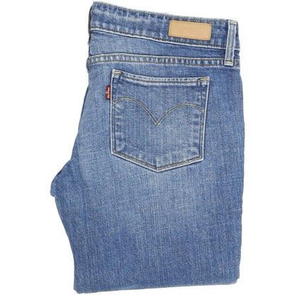 Levi's Slight Curve Women Blue Skinny Slim Stretch Jeans W28 L32