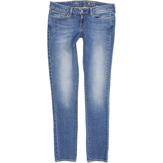 Levi's Slight Curve Women Blue Skinny Slim Stretch Jeans W28 L32