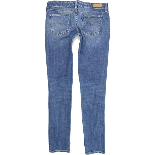 Levi's Slight Curve Women Blue Skinny Slim Stretch Jeans W28 L32