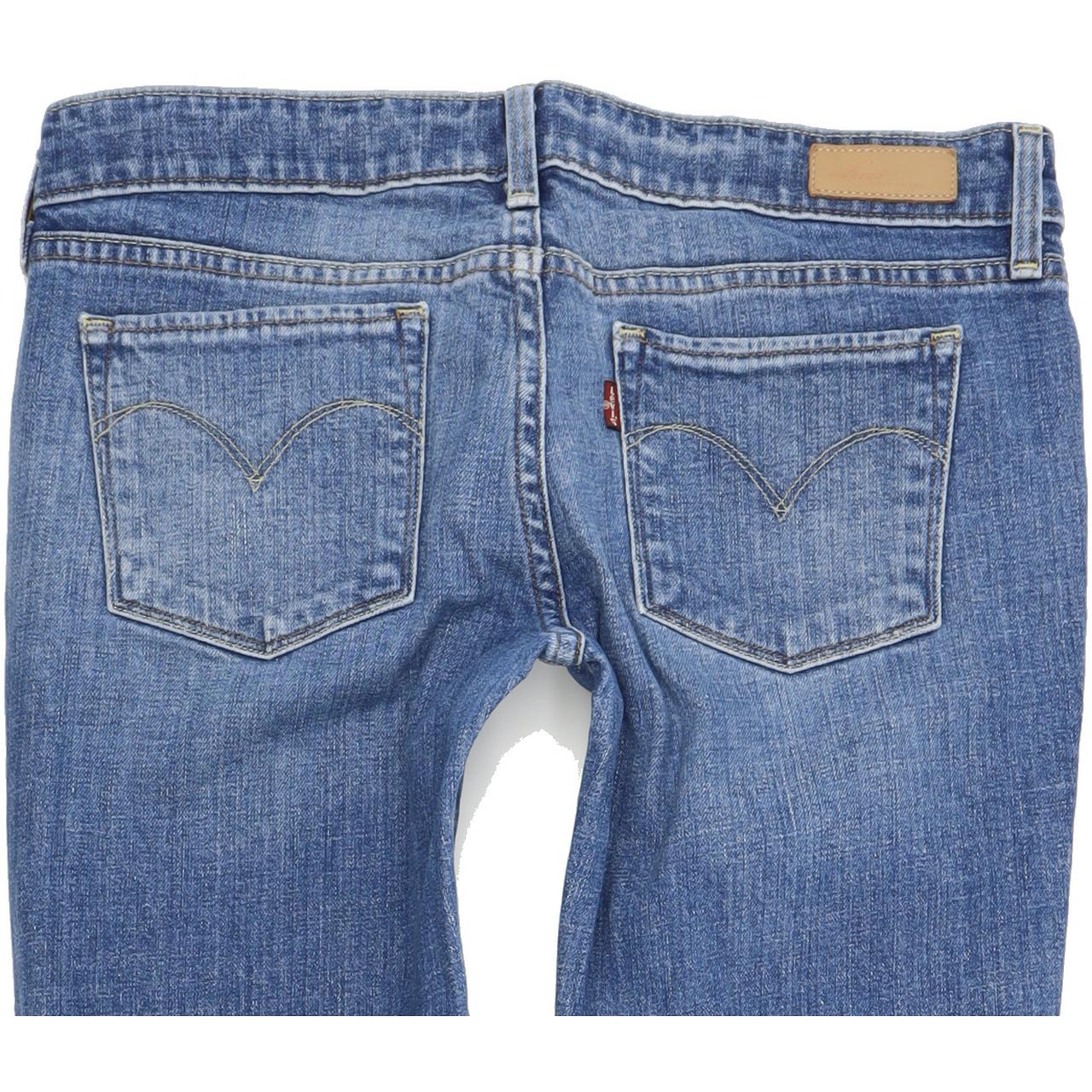 Levi's Slight Curve Women Blue Skinny Slim Stretch Jeans W28 L32