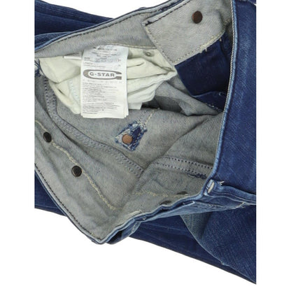 G-Star Midge Women Blue Straight Regular Stretch Jeans W27 L32