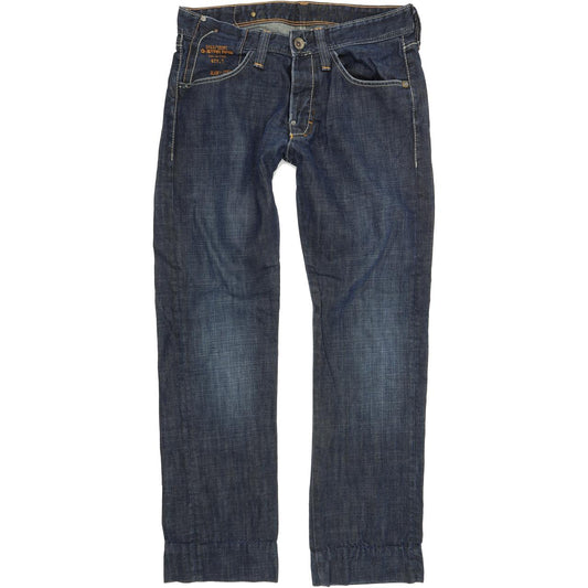 G-Star Reese Men Blue Straight Regular Jeans W32 L32