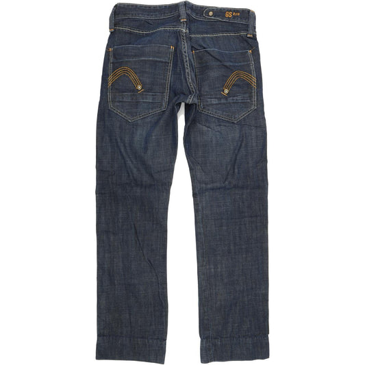 G-Star Reese Men Blue Straight Regular Jeans W32 L32