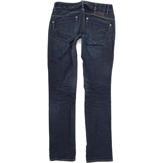G-Star Midge Men Blue Straight Regular Jeans W28 L34