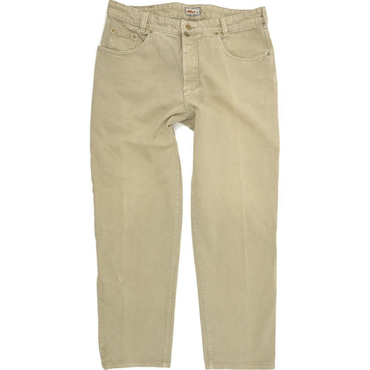 Joker Three Famous Tailors Men Beige Straight Regular Jeans W38 L30