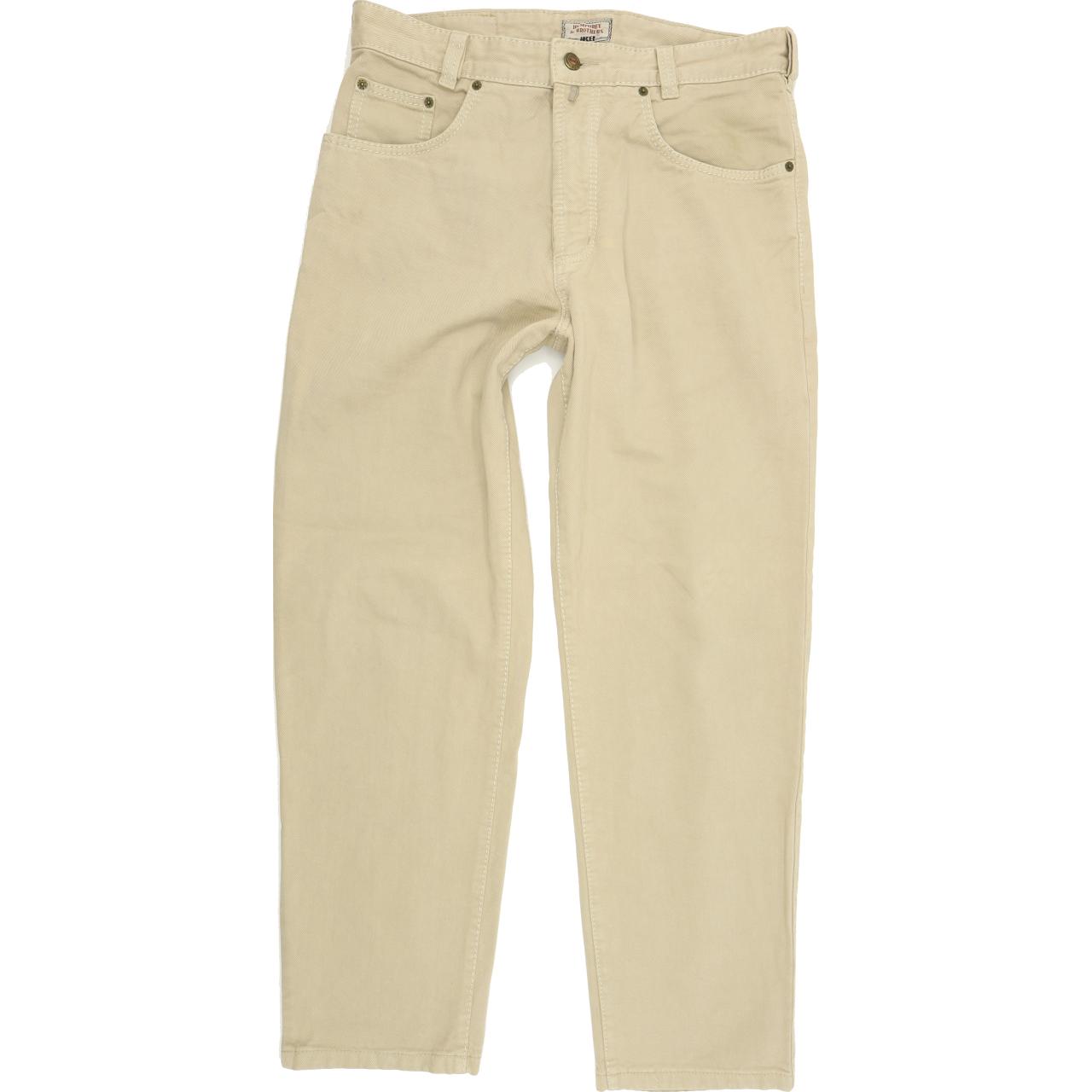 Joker Humphrey & Brothers Men Beige Straight Regular Jeans W34 L30