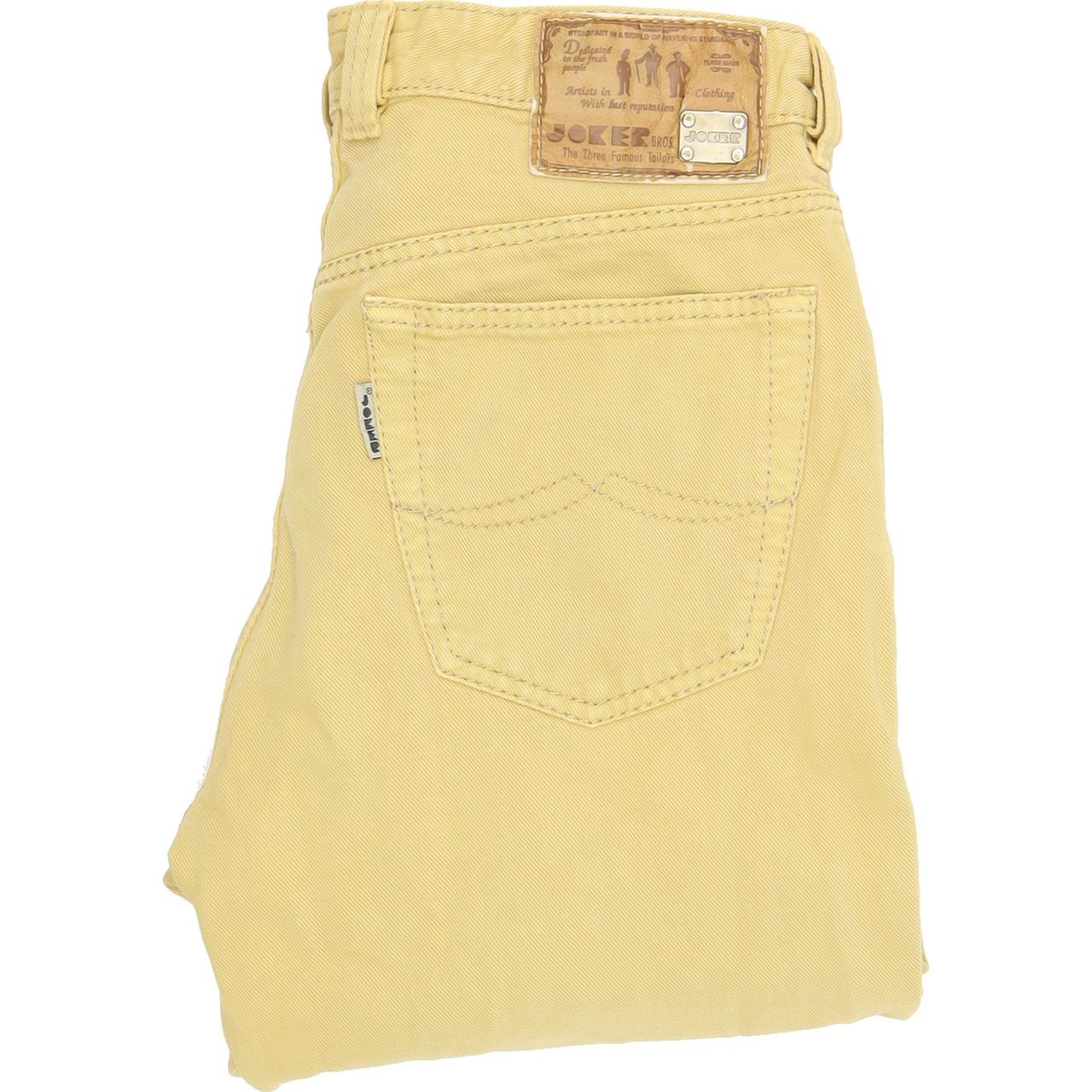 Joker Humphrey & Brothers Men Beige Straight Regular Jeans W32 L34