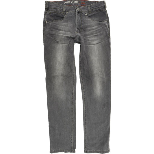 Joker Cah on Delivery Men Grey Straight Slim Stretch Jeans W33 L32