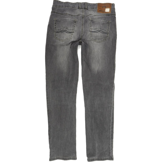 Joker Cah on Delivery Men Grey Straight Slim Stretch Jeans W33 L32