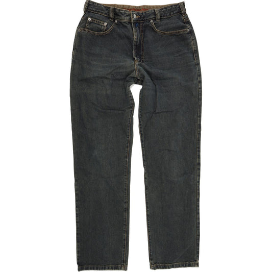 Joker Double Saddle Stitched Men Blue Straight Regular Jeans W35 L34
