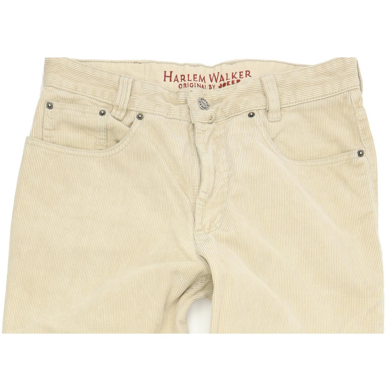 Joker Harlem Walker Men Beige Straight Regular Jeans W33 L35