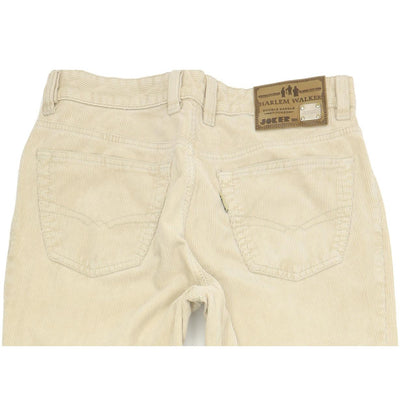 Joker Harlem Walker Men Beige Straight Regular Jeans W33 L35