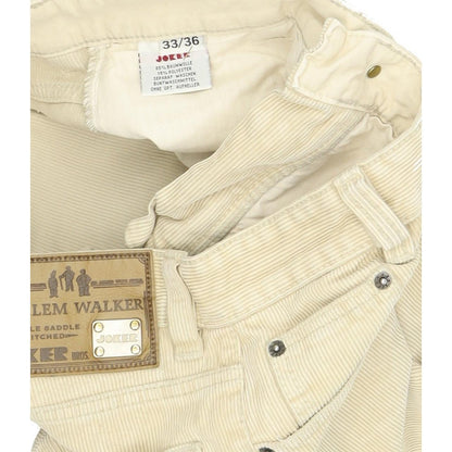 Joker Harlem Walker Men Beige Straight Regular Jeans W33 L35