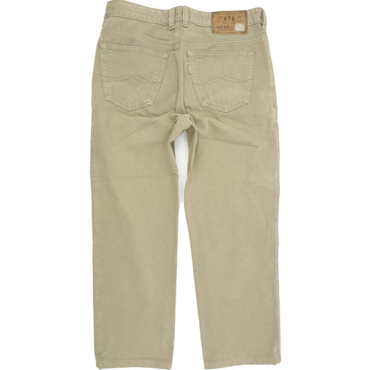 Joker Three Famous Tailors Men Beige Straight Regular Jeans W35 L27