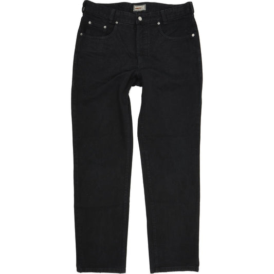 Joker Three Famous Tailors Men Black Straight Regular Jeans W36 L34