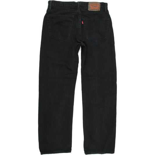 Levi's 751 Men Black Straight Regular Jeans W32 L30
