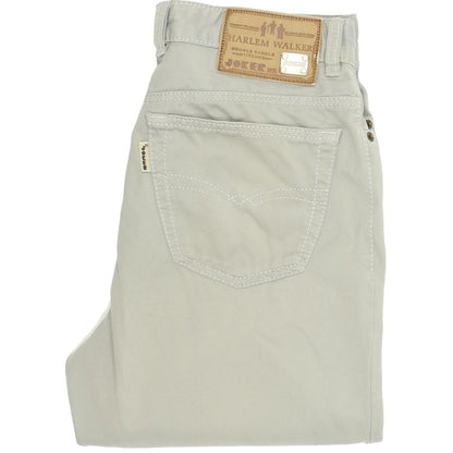 Joker Harlem Walker Men Grey Straight Regular Jeans W31 L32