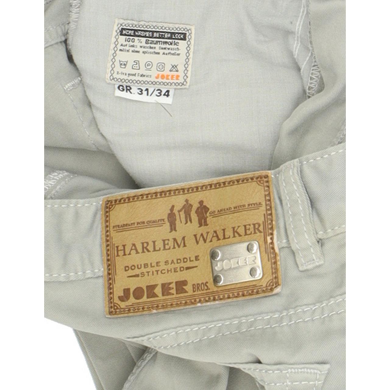 Joker Harlem Walker Men Grey Straight Regular Jeans W31 L32