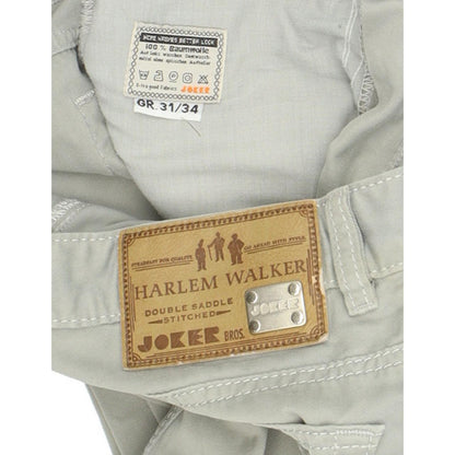 Joker Harlem Walker Men Grey Straight Regular Jeans W31 L32