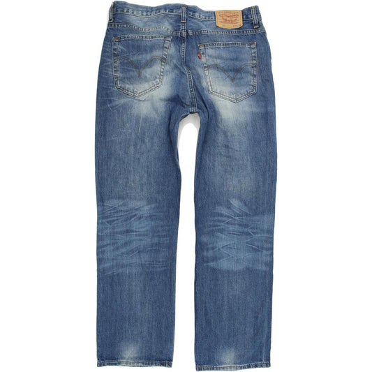 Levi's 752 Men Blue Straight Regular Jeans W36 L30
