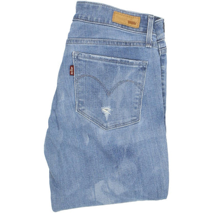Levi's Demi Curve Women Blue Skinny Slim Stretch Jeans W25 L32