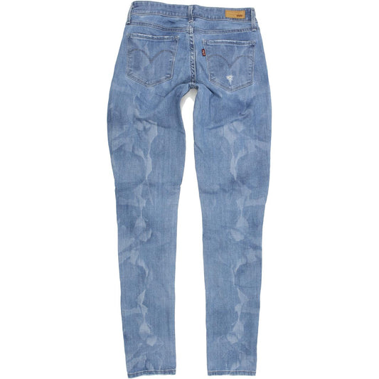 Levi's Demi Curve Women Blue Skinny Slim Stretch Jeans W25 L32