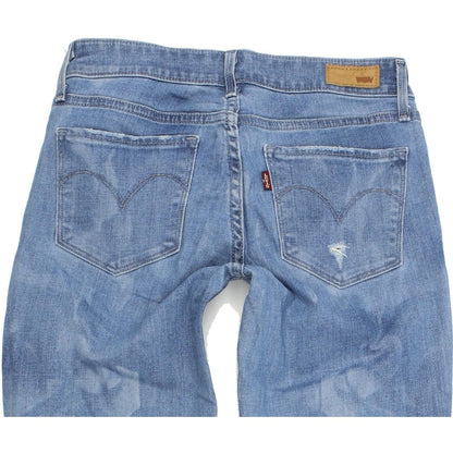Levi's Demi Curve Women Blue Skinny Slim Stretch Jeans W25 L32