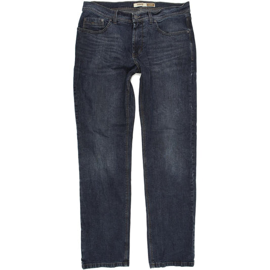 Pioneer Rando Men Blue Straight Regular Stretch Jeans W36 L34