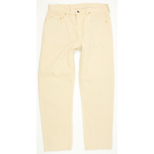 Levi's 615 Men Beige Straight Regular Jeans W36 L30