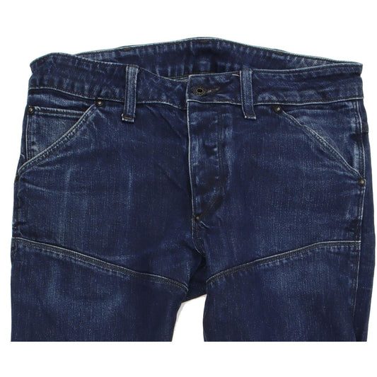 G-Star 5620 3D Men Blue Tapered Slim Jeans W30 L34