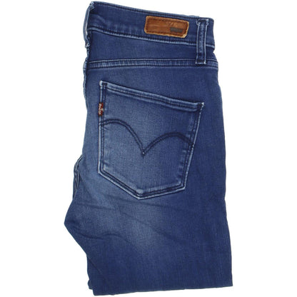 Levi's Women Blue Skinny Slim Stretch Jeans W25 L30