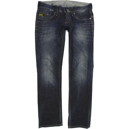 G-Star Midge Women Blue Straight Regular Stretch Jeans W29 L30