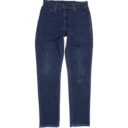 Levi's 512 Women Blue Skinny Slim Stretch Jeans W28 L32