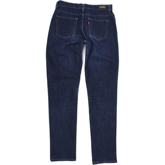 Levi's 512 Women Blue Skinny Slim Stretch Jeans W28 L32