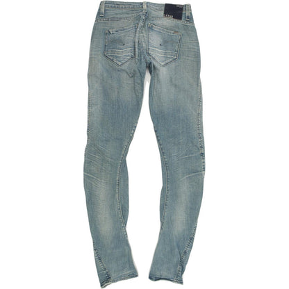 G-Star Women Blue Tapered Slim Stretch Jeans W25 L32